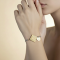 Hilos de Amor Bracelet with Diamond charm