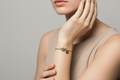 Hilos de Amor Bracelet with Crowned Charm
