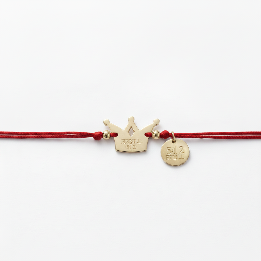 Hilos de Amor Necklace with Crowned Charm