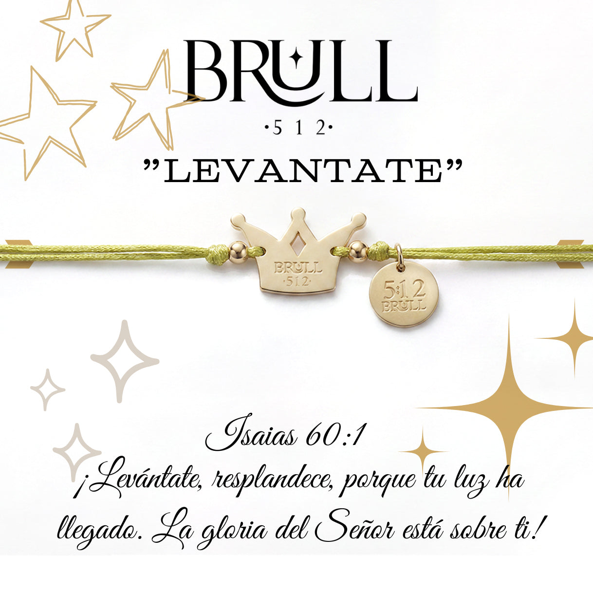 Hilos de Amor Bracelet with Crowned Charm