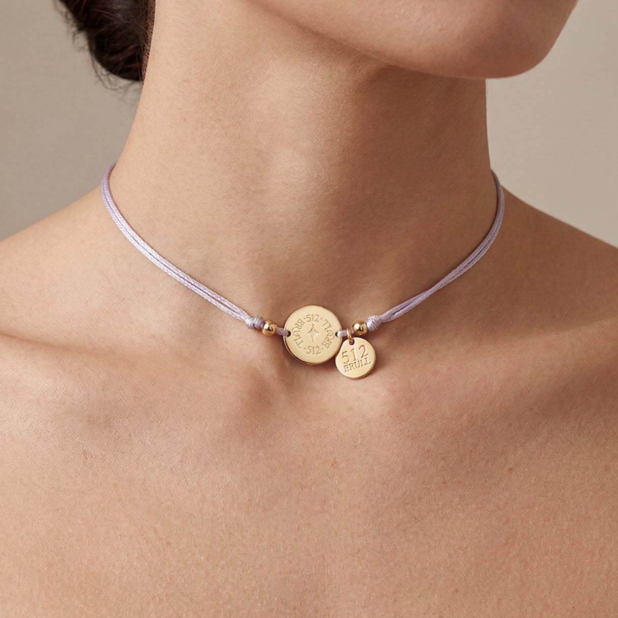 Hilos de Amor Necklace with Circle Charm