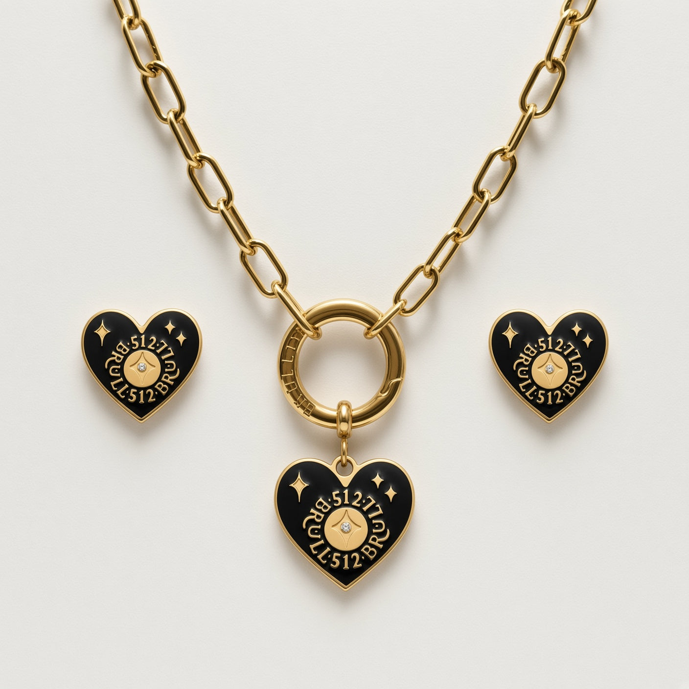Puerto Banús Black Heart Set
