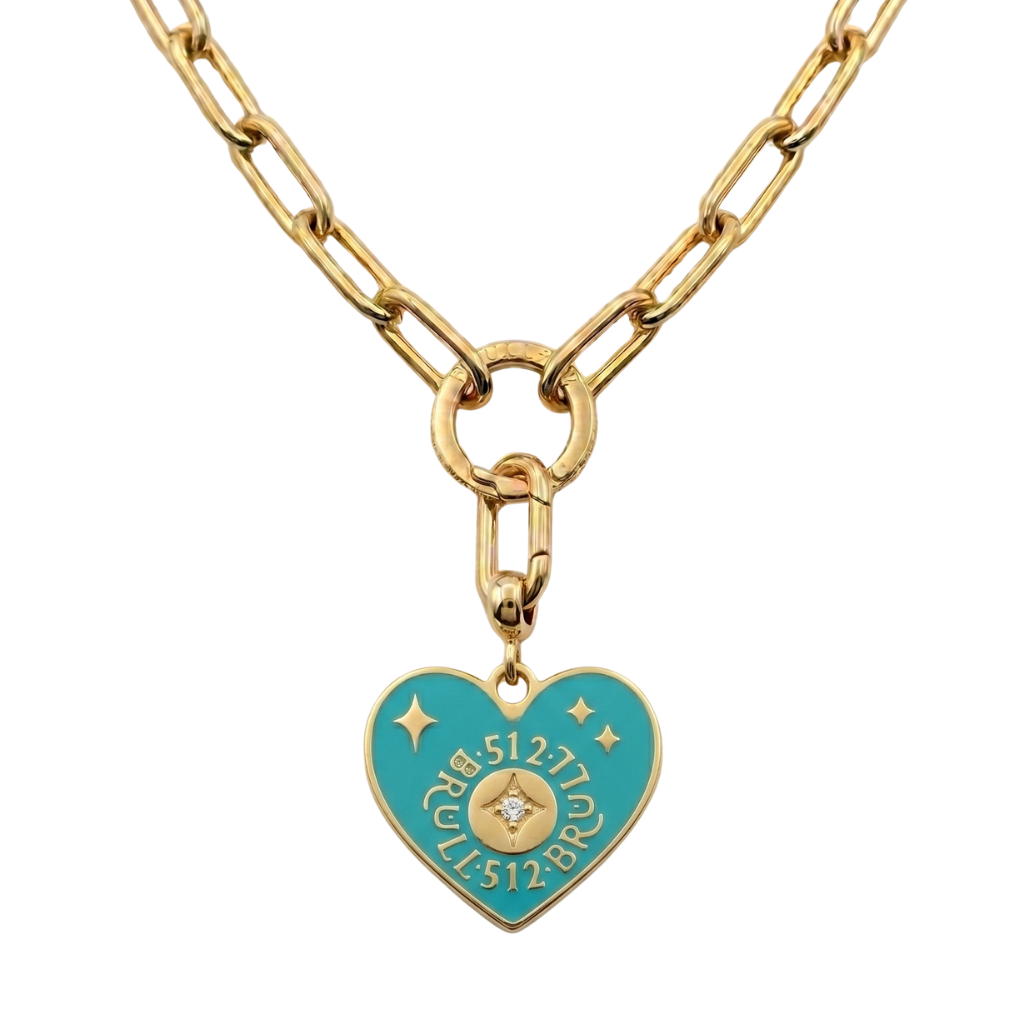 Puerto Banús Turquoise Heart Set