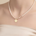 512 BRULL Pearl Necklace – Classic Pearl Choker