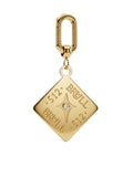 Brull 512 Dije de oro con diamantes