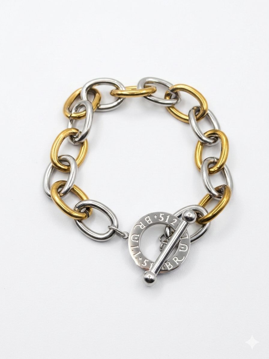The Golden And Silver Voyager 512 - Bracelet