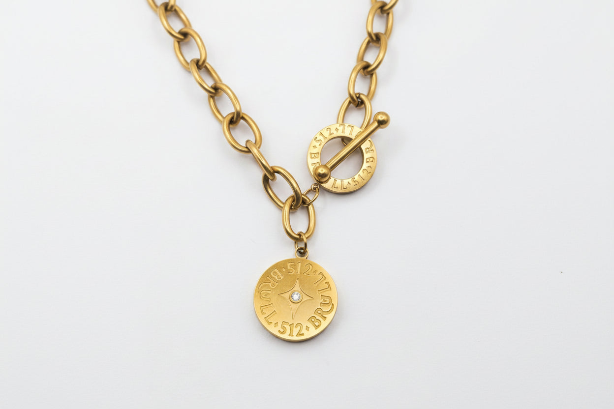 The Golden Voyager 512 - Necklace