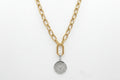 Nodus Earring and Necklace- Two Tones Signature set